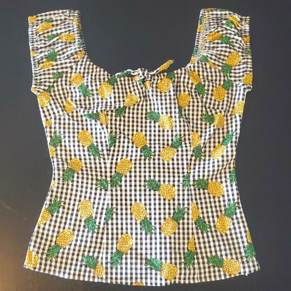 COLLECTIF Pineapple Lorena top